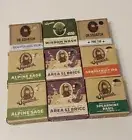 Dr. Squatch Natural Bar Soaps ,-5oz bars-Lot of 9 bars