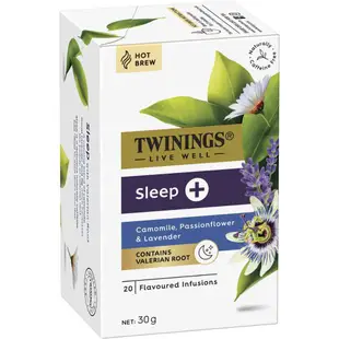 現貨 Twinings Live Well Sleep Plus 茶包 20入 唐寧茶 澳洲進口 澳洲代購 舒眠茶