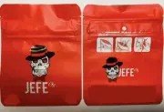 25 Pack Jeffe OG 3.5g Sealable Zip Lock Bags Foil Packaging FAST US SELLER!!