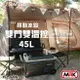 【MRK】SANSUI 山水 雙門雙溫控行動冰箱 45L 小冰箱 露營冰箱 移動冰箱 LG壓縮機 SL-G45N