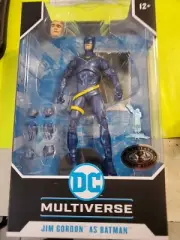 Mcfarlane Toys DC Multiverse Jim Gordon As Batman Platinum Edition