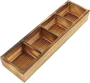 TEHAUX Stylish Desktop Organizer Multi Compartment Storage Box Pantry Storage Containers Jewelry Container