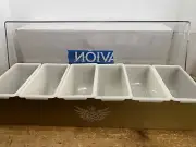 Avion Tequila Bar Condiment Caddy Garnish Station Fruit Tray Pub Man Cave READ