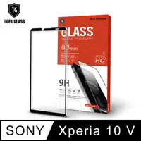 在飛比找PChome24h購物優惠-T.G SONY Xperia 10 V 高清滿版鋼化膜手機