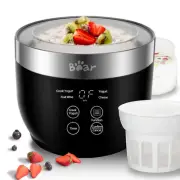 Bear Yogurt Maker, Greek Yogurt Maker Machine with Strainer and Timer Control...