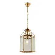 Arcadia Ceiling Lantern 1 Light Gold - ARCA1PGLD