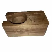Navaris Wood Coffee Tamper Station - 51mm Holder for Espresso Machine...