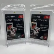 Ultra Pro One-Touch Magnetic Card Holder 23pt Point - Lot of 2 TCG Pokemon