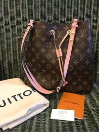 在飛比找Yahoo!奇摩拍賣優惠-LV真品louis vuitton  neonoe 粉紅  