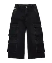 Diesel Kids D-Sire Straight Leg Jeans 8Y,6Y,16Y,4Y,14Y,12Y Black