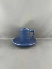 Bauer 2000 Demitasse Cup & Saucer FEDERAL BLUE