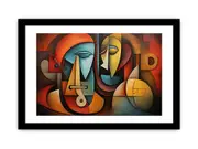 Cubism Art Art Framed print