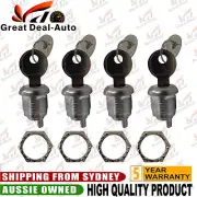 4 X FOR Flush Folding "T" Handle Locks Tool Box Keyed Alike Replacement Cylinder