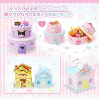 在飛比找Yahoo!奇摩拍賣優惠-4165本通 蛋糕 房屋型 小物盒-甜點 凱蒂貓 美樂蒂 雙