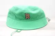 NWT Wild Fable Women's Wide Wale Corduroy Bucket Hat Green Embroidered Snake