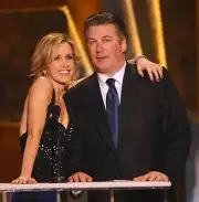 Presenters Felicity Huffman Alec Baldwin onstage at the TNT/TBS br- Old Photo 6