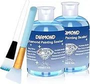 EIGTWEN Diamond Painting Sealer 150ml，Can Maintain a Permanent Diamond Painting Art（2 Pcs）
