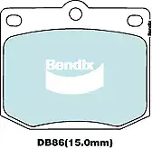 Bendix Front Brake Pads for Nissan Ute 720 1.8L L18 Petrol 1980-1986 (for: Nissan)
