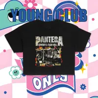 在飛比找蝦皮購物優惠-Young.club CROP TOP PANTERA CO