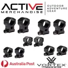 2 x Vortex Tactical 30mm Rifle Scope Rings Picatinny / Weaver - Various Heights