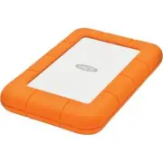 LaCie Rugged Mini 301558 1 TB External Hard Drive - Orange - USB 3.0 - 5400 rpm