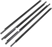 4Pcs Door Belt Weather Strips Molding Seal Set 2003 2004 2005 2006 2007 2008 Compatible for Toyota Corolla Altis 4 Door