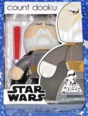 New The Clone Wars Count Dooku Star Wars Mighty Muggs Action Figure Hasbro