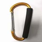 2Pcs Generic Pram Pushchair Shopping Bag Hook Carabiner Large Buggy Mummy Clip E