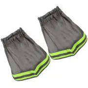 2 Pcs Reflective Hat Cover Sun Shade for Hard Construction Neck Workers Man