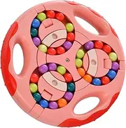 Fingertip Bean Cube Dual Sided Rotating Balls Puzzle for Fidgeting Game to Stress and Habits for Educational Fun and Playtime