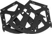 Generic 2pcs Heavy Duty Flip Frame Hinges for Shoe Cabinet Overlay Cabinet Hardware Smooth Operation for Easy Shoe Access for Home and Office Storage