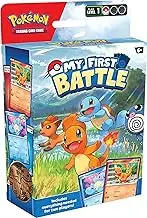 Pokémon TCG: My First Battle—Charmander and Squirtle (Starter Kit Including 2 Ready-to-Play Mini Decks & Accessories)