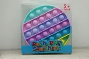 New Push Pop Squishers Multicolor Circle Shaped Fidget Sensory Toy NIP