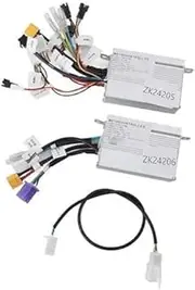 Vuzmode 48V 800W Electric Scooter Controller Double Drive Aluminium Alloy Speed Control Box, Electric Electric Tricycle, Equipped with High Temperature Resistant Wires E-Scooter Brushless Controller