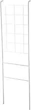 yuksok Home Leaning Ladder Rack Blanket Holder Tie Storage Home Decoration Wall Leaning Decorative Ladder for Bedroom Toilet Kitchen, white
