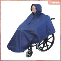 在飛比找蝦皮商城精選優惠-輪椅Poncho防雨與罩輕巧可重複使用的雨衣殘疾人#