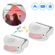 Wireless Motion Detector Doorbell Chime Alarm Infrared Sensor Gate Entry Alert