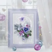 Magic Needle Counted Cross-Stitch Kit Frosty Evening 200-242