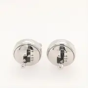 Automatic Gear Knob Box Clutch Shifter Cufflinks Men's 925 Sterling Silver