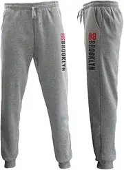[FIL] Mens Skinny Jogger Fleeced Track Pants Zip Pockets Trousers Cuff Trackies NY