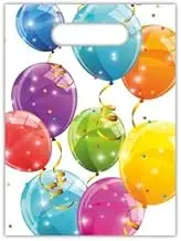Procos Kokliko Sparkling Balloon Reuseable Party bags 6 Count