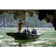 Save 4.99%! Discover Halong Bay 4-hour Scenic Cruise, Kayak, Lunch, Cave