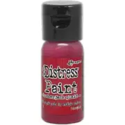Tim Holtz Ranger Distress Paint Flip Top 1oz - Lumberjack Plaid Red