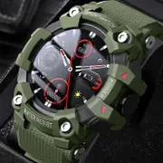 Sport Military Smart Watch Men Male Smartwatch Electronics Smart Clock For Android IOS Fitness Tracker Smart-watch Trosmart CT8 Green