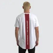 [Nena and Pasadena Carlton Draught] Carlton Draught Bramling Cape Back Tee White/Maroon