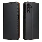 For Samsung Galaxy A35 5G Case Leather Flip Wallet Folio Cover Black