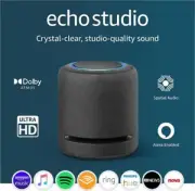 Amazon Echo Studio Wifi Alexa Smart Speaker Home Hub Zigbee 3.5mm Optical 330w
