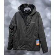 NEW Women's COLUMBIA Black Coat Plush Softshell Jacket Omni Wind Block Size XL