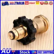 Universal Fit Propane Adapter Safe Solid Brass Regulator for Outdoor Camping AU