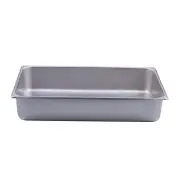 Winco 108AWP 8 Qt Stainless Steel Chafer Water Pan